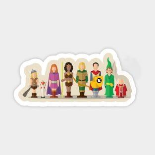 Dungeons & Dragons Cartoon Sticker